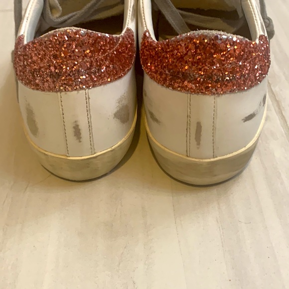 Golden Goose Gold Glitter Superstars - Picture 4 of 4